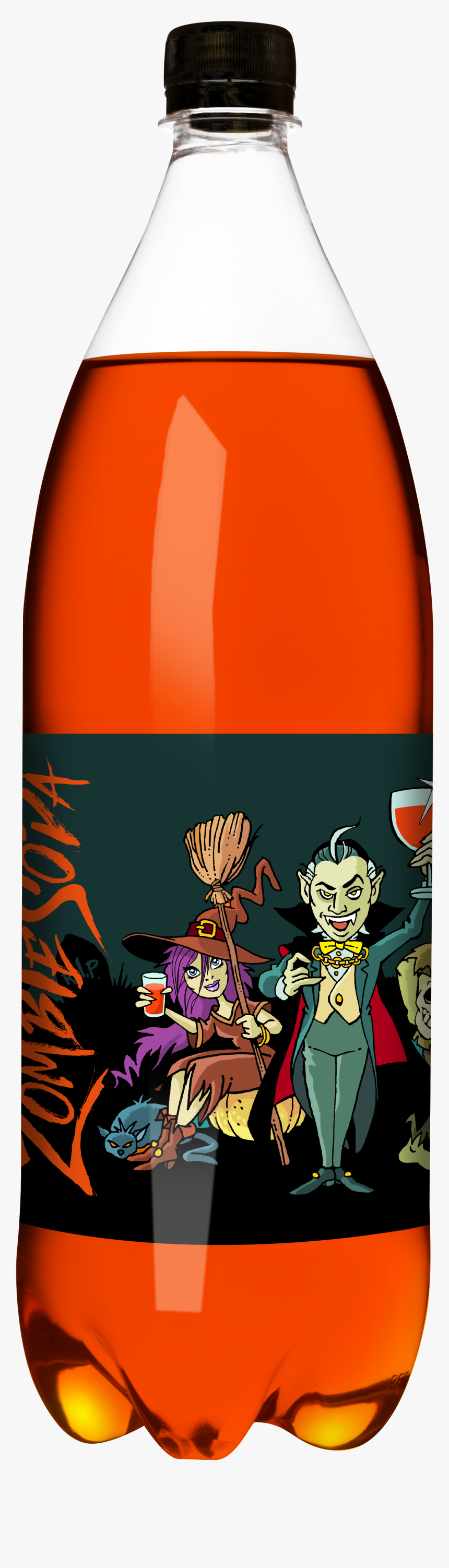 Zombiesoda 150cl - Zombie Soda Sverige, HD Png Download, Free Download