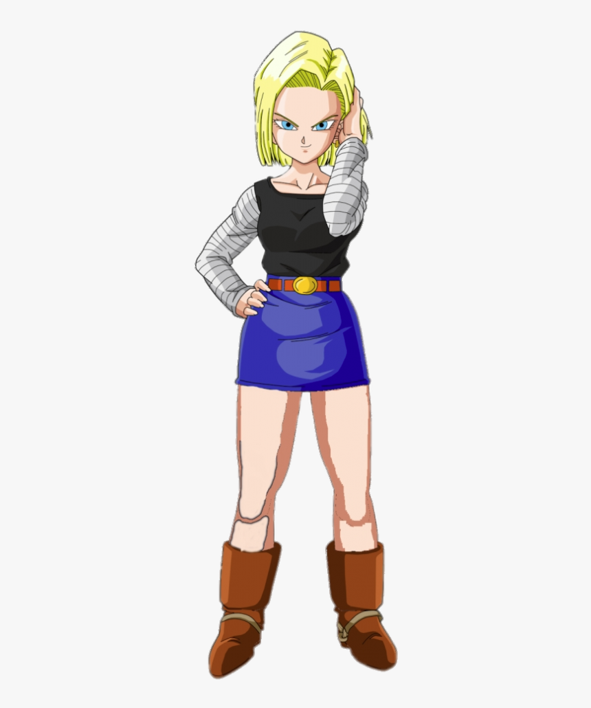 Dragon Ball Character Android 18 Posing - Android 18, HD Png Download, Free Download