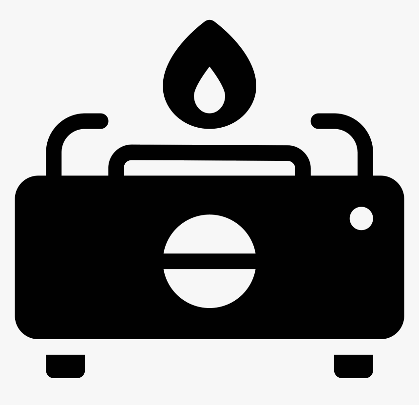Gas Stove Filled Icon - Sign, HD Png Download, Free Download