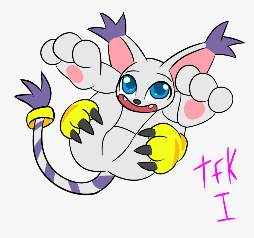 Gatomon - Cartoon, HD Png Download, Free Download