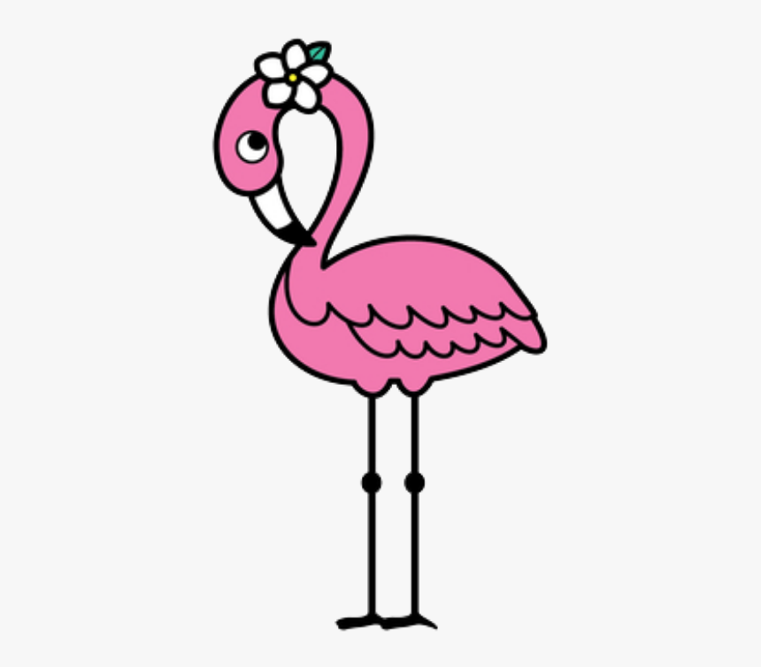 Bird Cute Animo Pastel Spring Png Overlay Edits Edit - Transparent Cute Flamingo, Png Download, Free Download