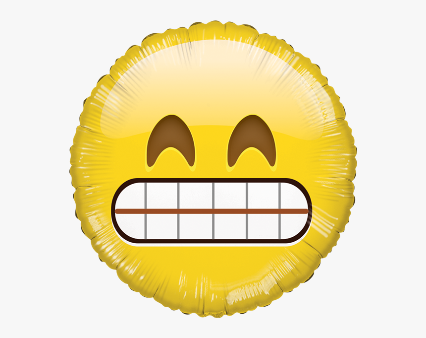 Globo Emoji Dientes Hb - Emoji Balloon, HD Png Download, Free Download