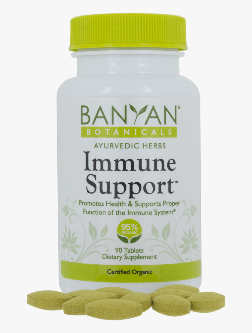 Immune Support 90 Tablets, 500 Mg - Durian, HD Png Download, Free Download