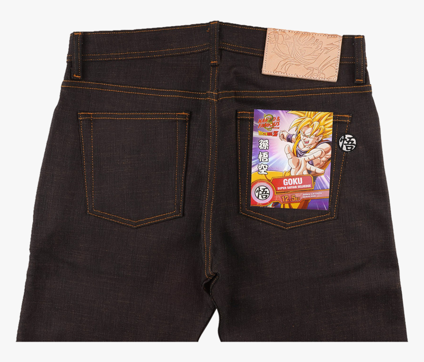 Goku Super Saiyan Selvedge - Naked And Famous Future Trunks, HD Png Download, Free Download