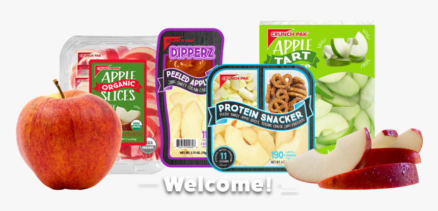 Crunch Pak Apple Slices Snack Packs - Fruit, HD Png Download, Free Download