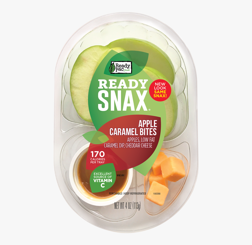 Ready Snax® Apple Cheese Caramel - Cheese Grapes And Pretzels, HD Png Download, Free Download