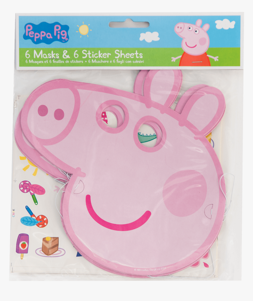 Peppa Pig Masks - Animal Figure, HD Png Download, Free Download