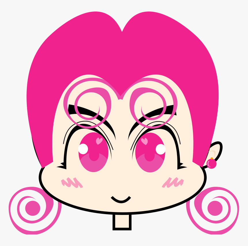 Anime, Girl, Pink, Character, Funny, Lady, Pinky, Woman - Animasi Lucu Warna Pink, HD Png Download, Free Download