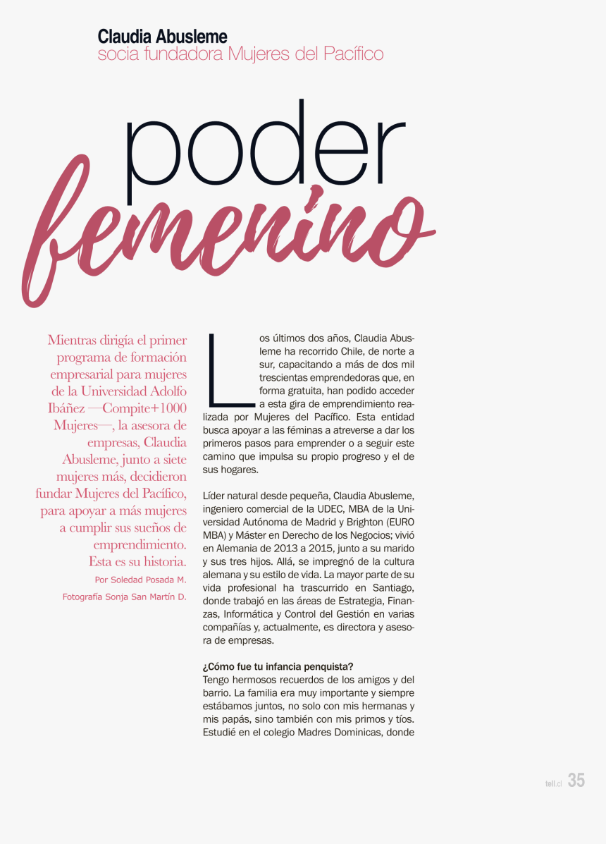 Page0035 L1 - Flyer - Mundo Feminino, HD Png Download, Free Download