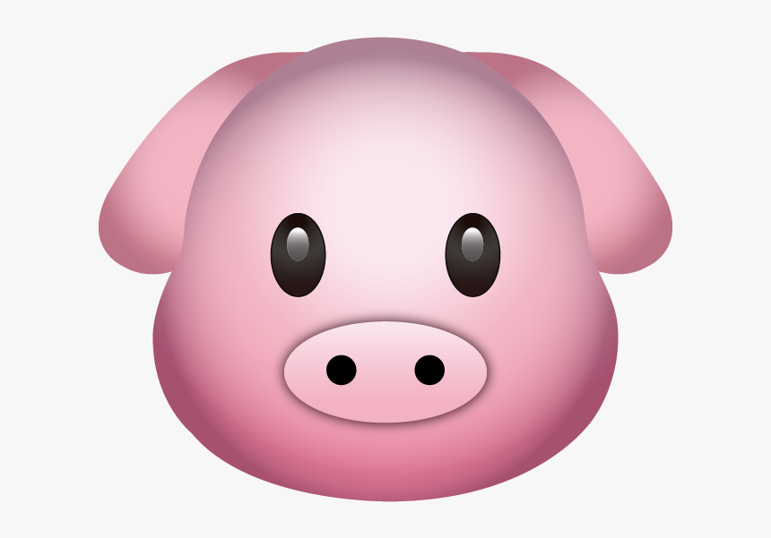 Pig Emoji Emoticon Sticker - Pig Emoji Png, Transparent Png, Free Download