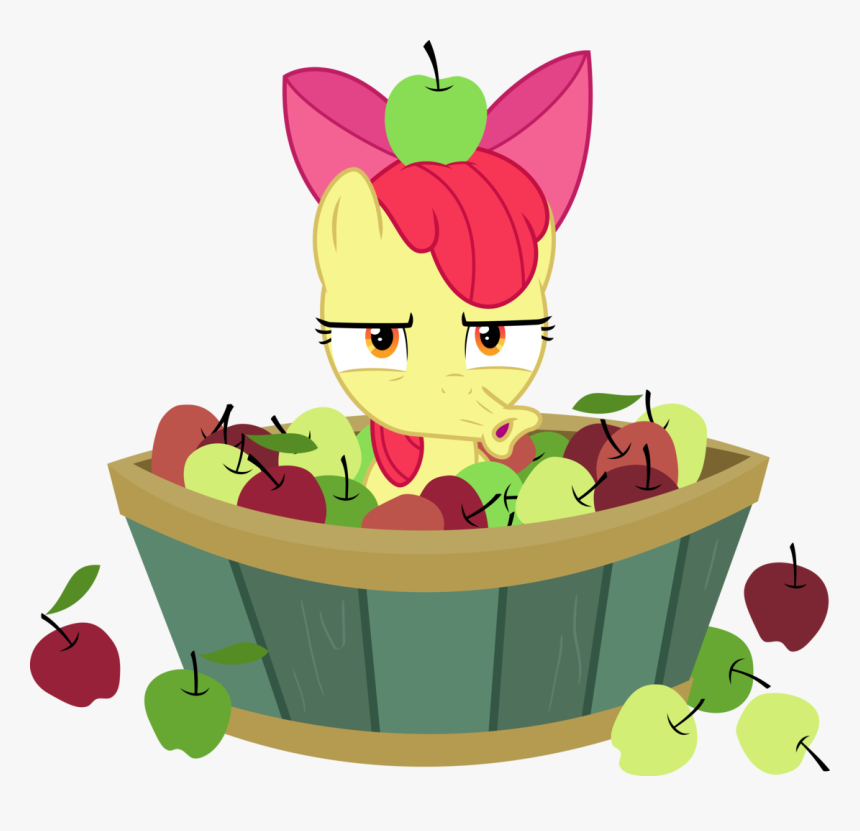 Absurd Res, Apple, Apple Basket, Apple Bloom, Artist - Cartoon, HD Png Download, Free Download