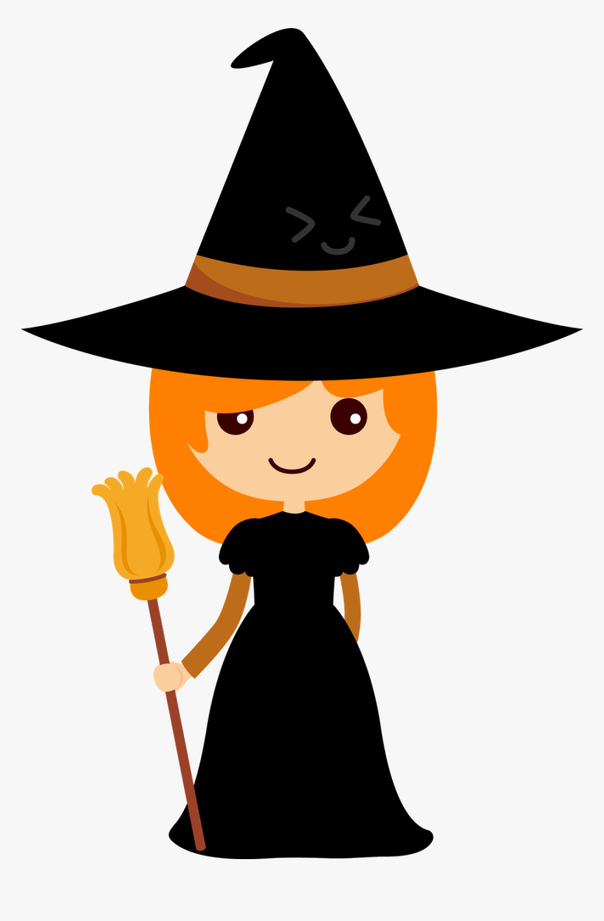Garland Clipart Halloween - Witch Halloween Clip Art, HD Png Download, Free Download
