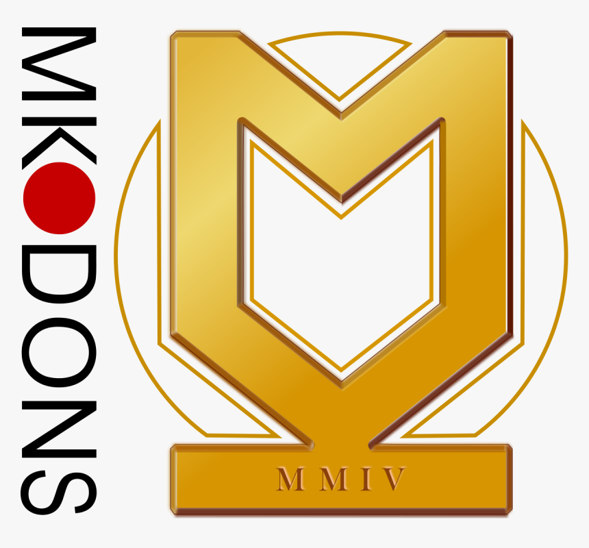 Club Logo - Mk Dons Logo Png, Transparent Png, Free Download