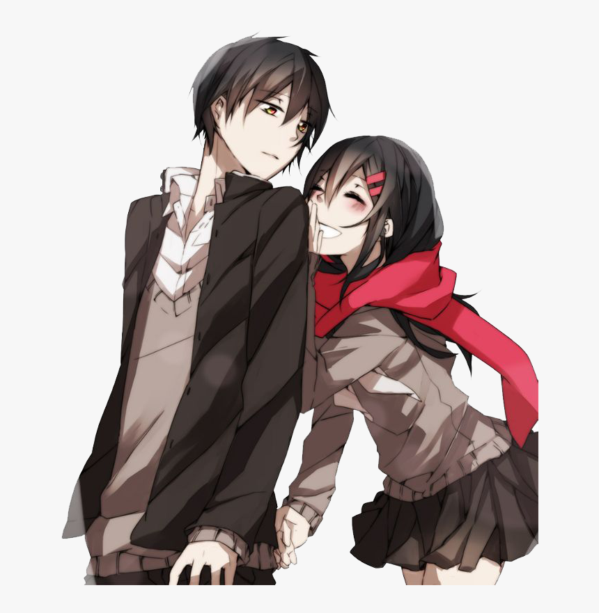 Anime Couple Png - Kisaragi Shintaro And Tateyama Ayano, Transparent Png, Free Download