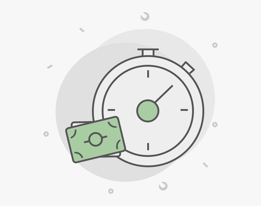 Time Is Money - Circle, HD Png Download, Free Download