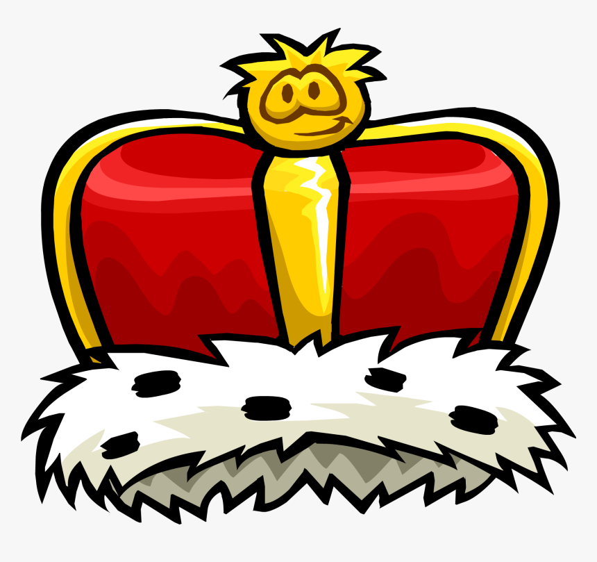 Club Penguin Rewritten Wiki - Transparent King Crown Cartoon, HD Png Download, Free Download