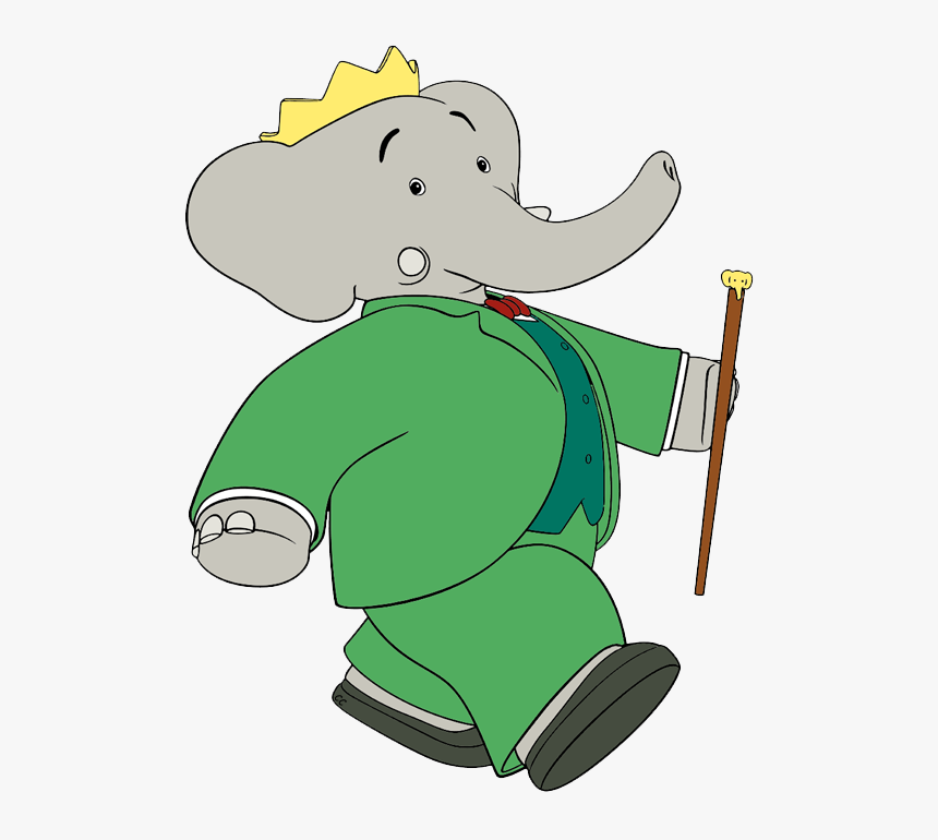 Babar And The Adventures - Babar The Elephant Transparent, HD Png Download, Free Download