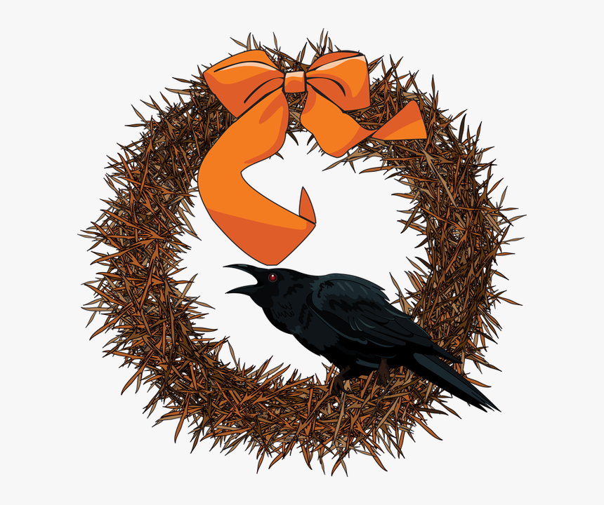 Clip Art Arts For - Halloween Wreath Transparent, HD Png Download, Free Download