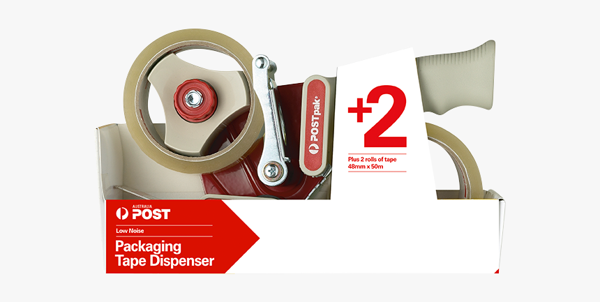 Packaging Tape Dispenser - Carton Packaging Tape Dispenser, HD Png Download, Free Download