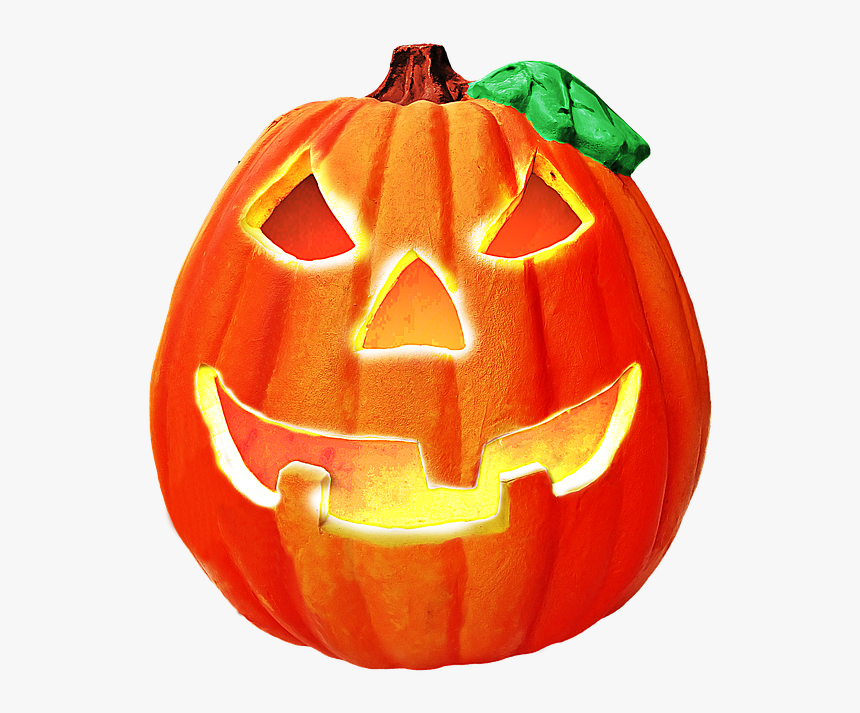 Halloween Pumpkin Trim - Bí Ngô Halloween Png, Transparent Png, Free Download
