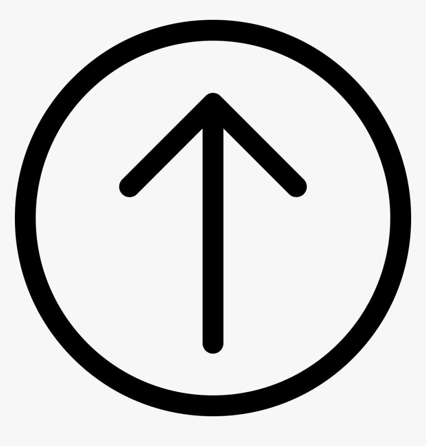 Arrow Circle O Up - Ios Close Icon Png, Transparent Png, Free Download