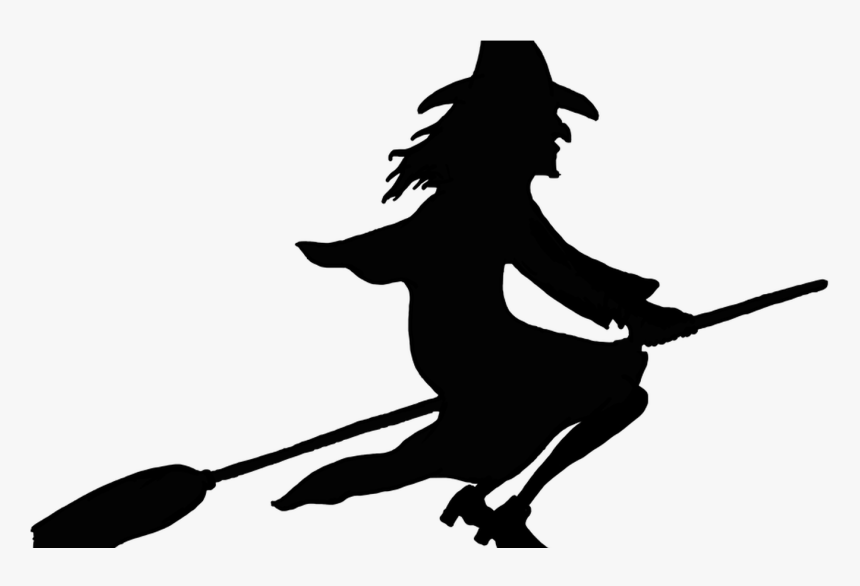 Halloween Witch Picture Free Download Clip Art Free - Halloween Witch On A Broom, HD Png Download, Free Download