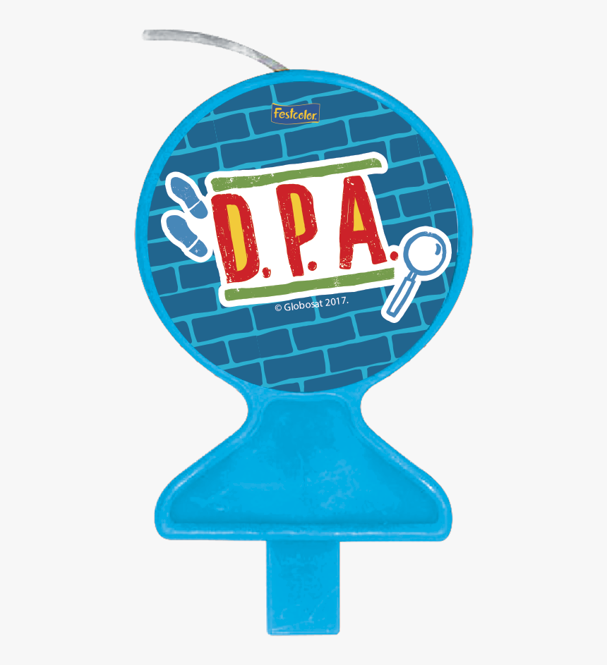 Vela De Aniversário Dpa Detetives Do Prédio Azul Festcolor - Tag Pirulitos Dpa, HD Png Download, Free Download