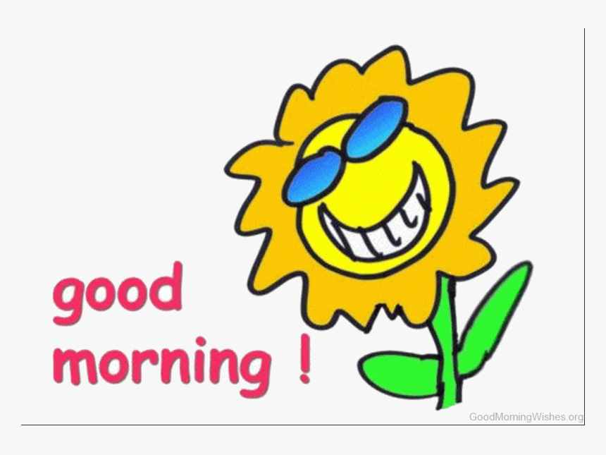 Good Morning Sunshine Wishes Clipart Transparent Png - Good Morning Wave Gif, Png Download, Free Download