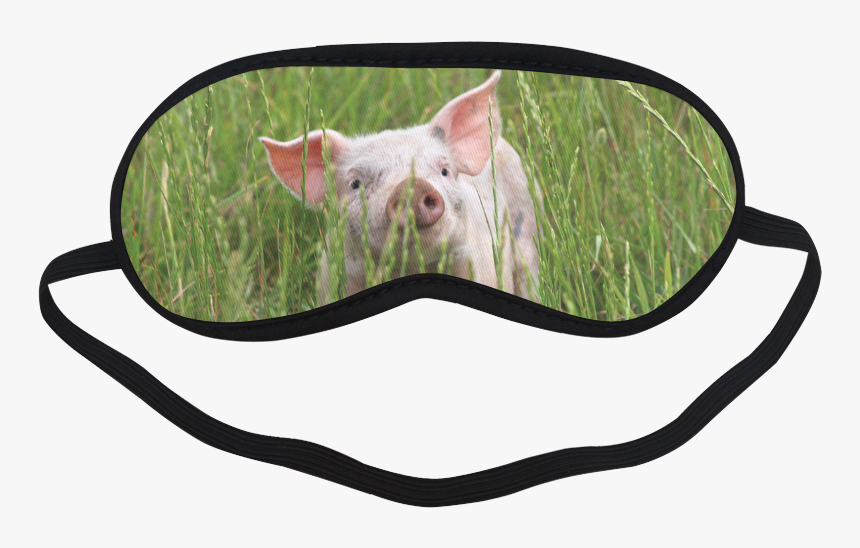 Piglet Pig Animal Farm Sleeping Mask - Eye Mask With Googly Eyes, HD Png Download, Free Download