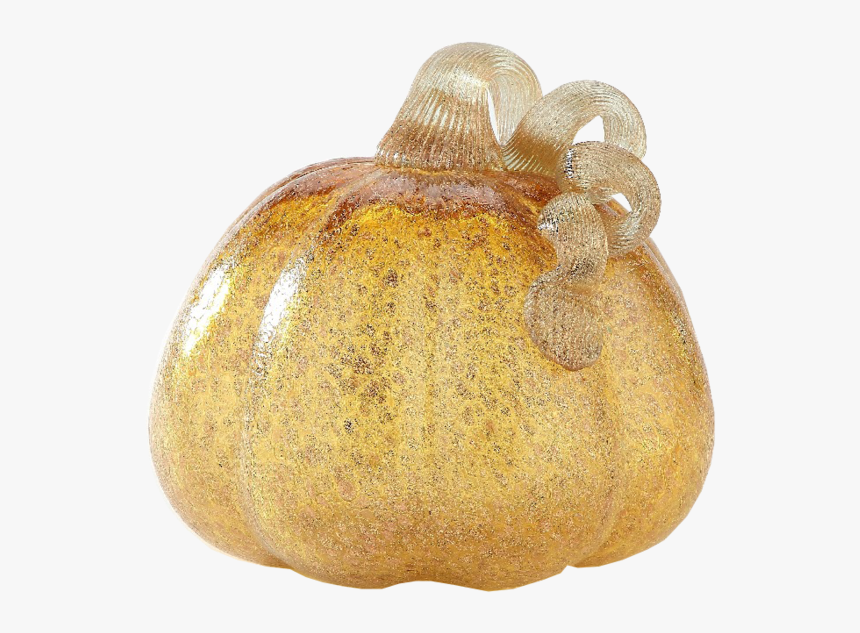 Amber Transparent Pumpkin - Persimmon, HD Png Download, Free Download