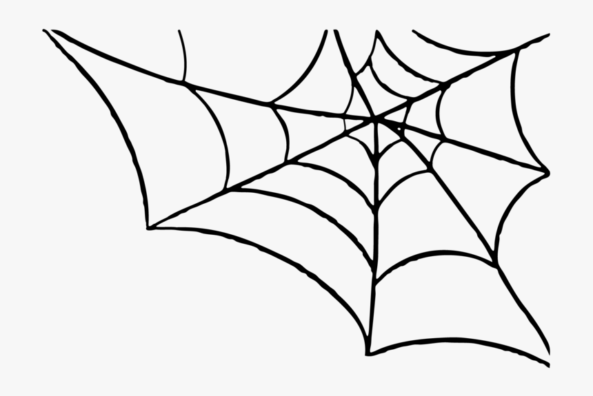 Transparent White Spider Web Png - Halloween Spider Web Clipart, Png Download, Free Download