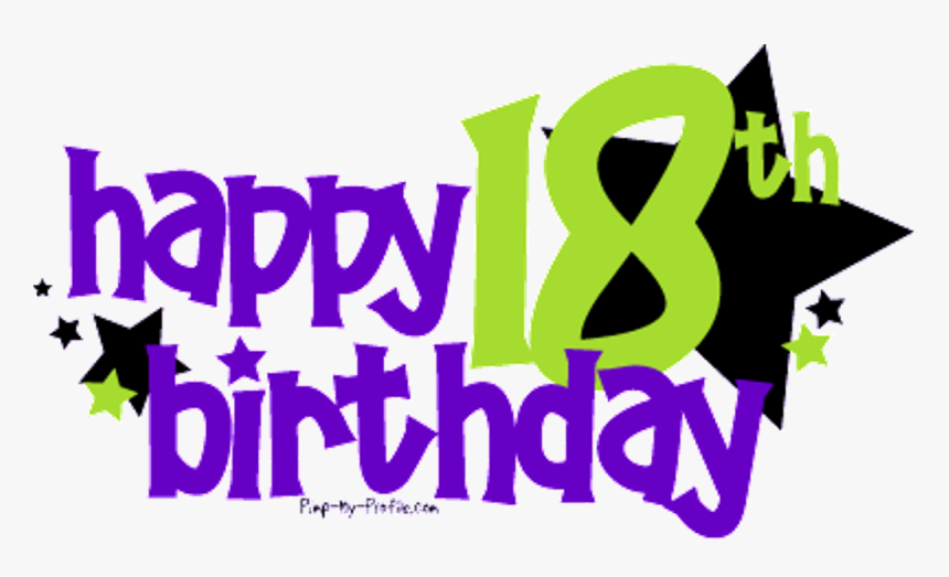 My Birthday 18 Boy, HD Png Download, Free Download