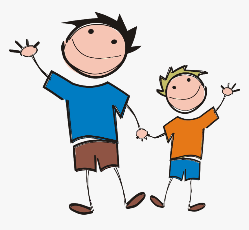 Father And Son Png Transparent - Father And Son Cartoon, Png Download, Free Download