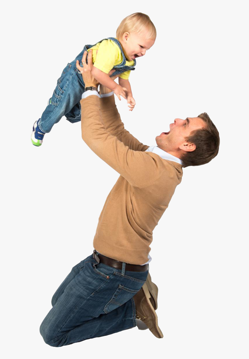 Dance,gesture - Dad And Kids Png, Transparent Png, Free Download