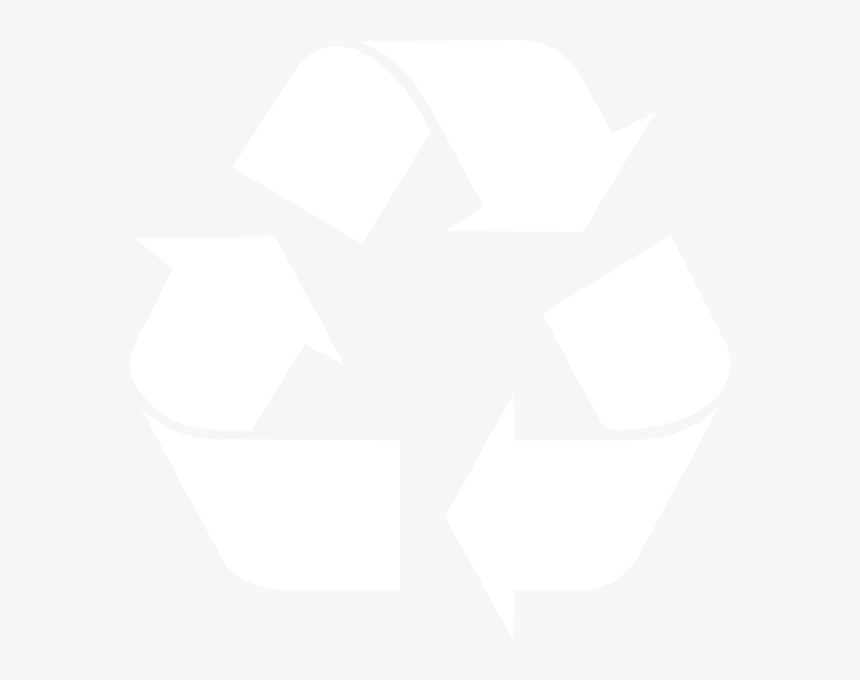 Recycle Logo White Png, Transparent Png - kindpng