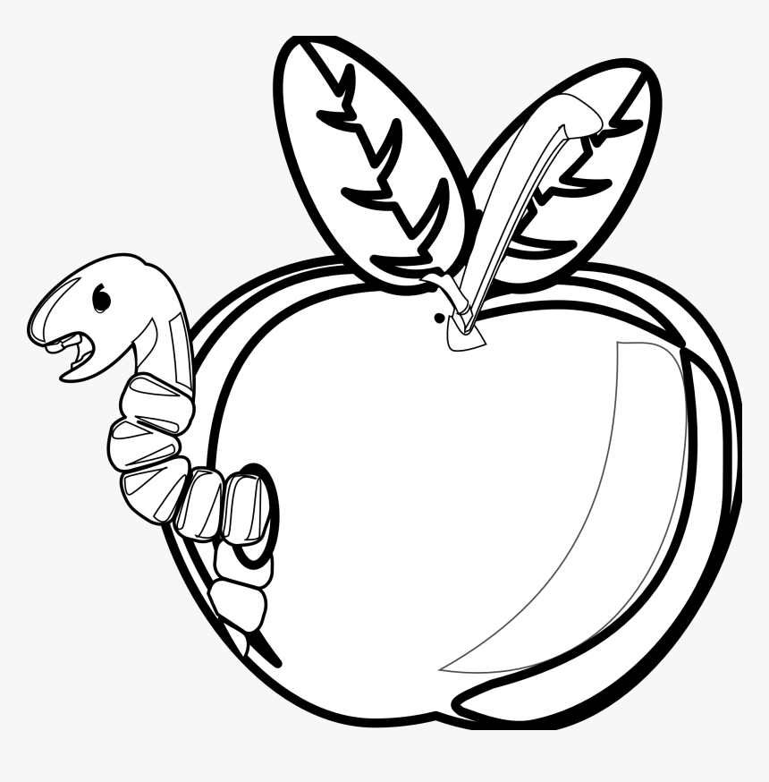 Apple Black And White Apple Black And White School - Clip Art School Black And White, HD Png Download, Free Download