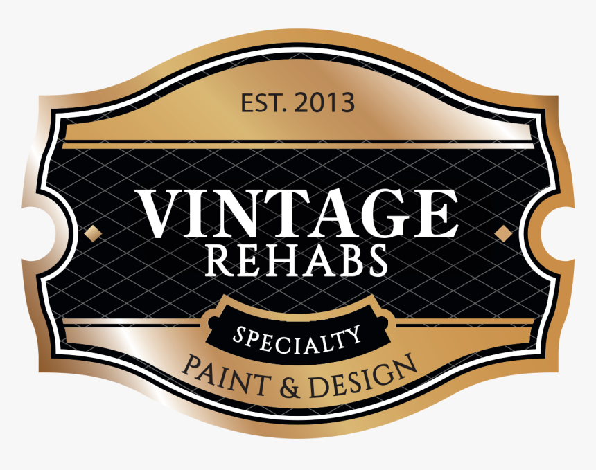 Vintage Rehabs Furniture Design And Restoration - Label, HD Png Download, Free Download