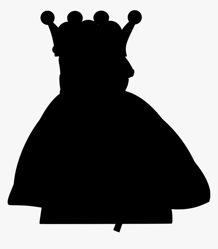 Black And White Silhouette King Clipart, HD Png Download, Free Download