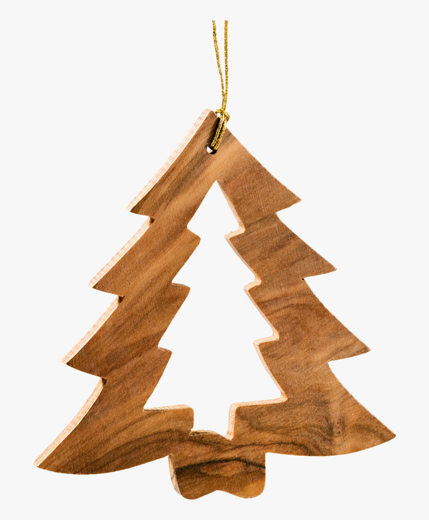Fir Tree, Olive Wood - Christmas Ornament, HD Png Download, Free Download