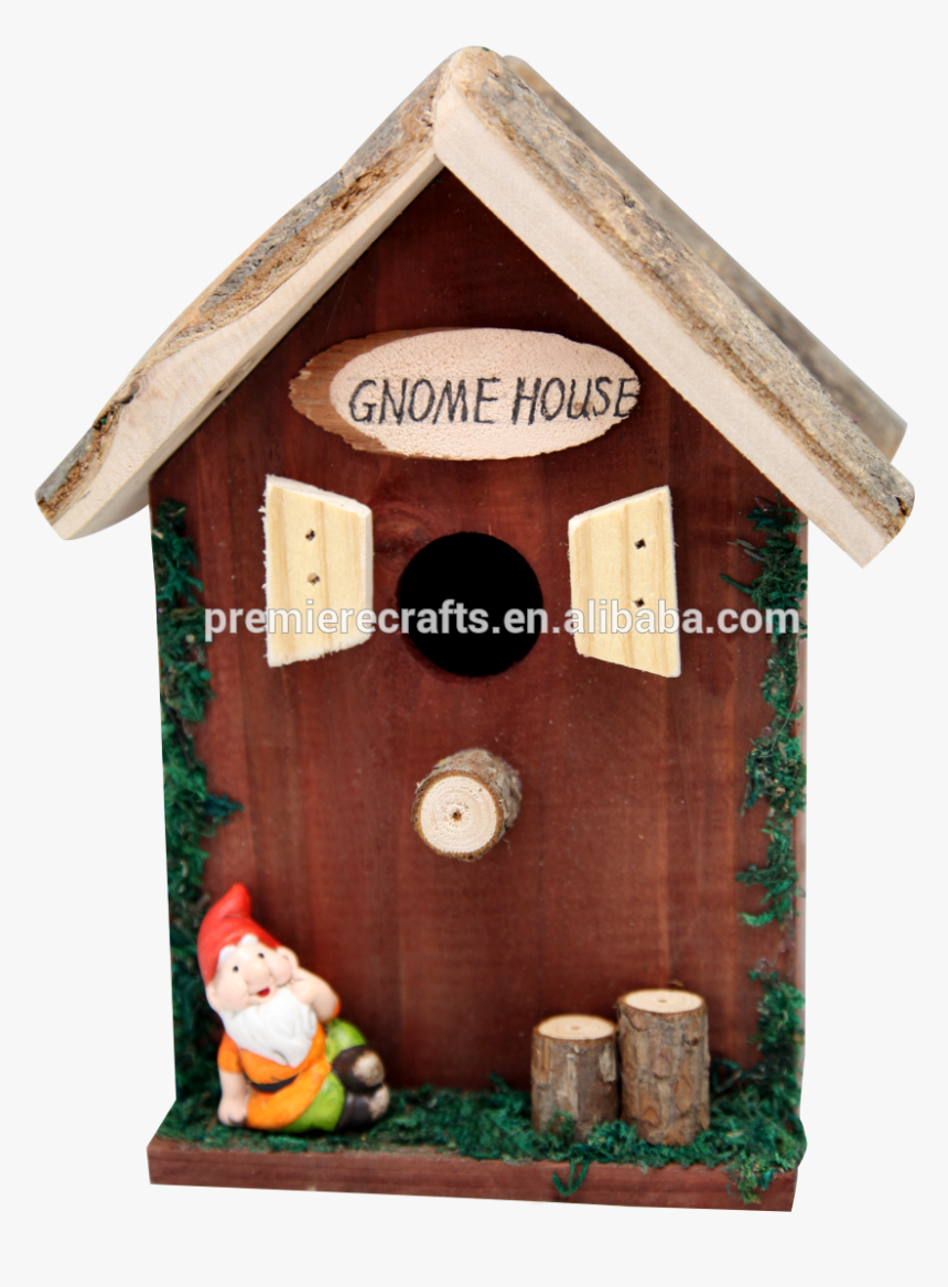 Santa Clausnew Bird House Kit/small Wood Crafts Bird - Cartoon, HD Png Download, Free Download