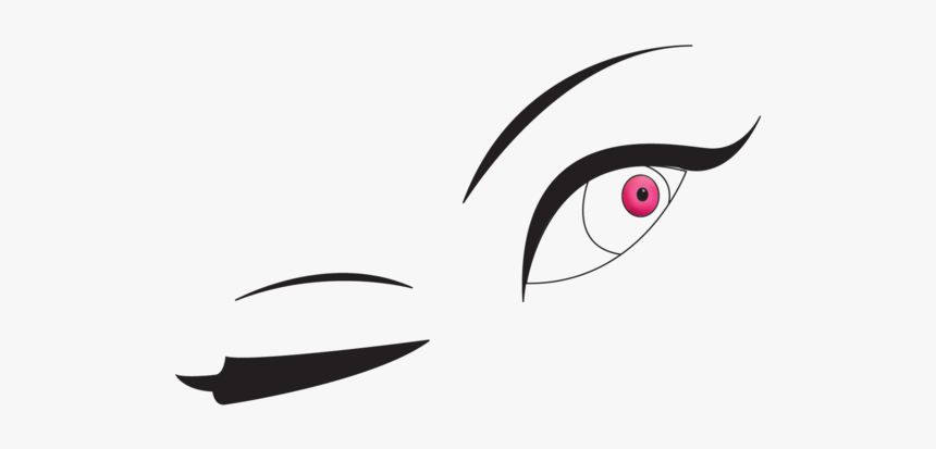 Cartoon Winking Eye, HD Png Download, Free Download