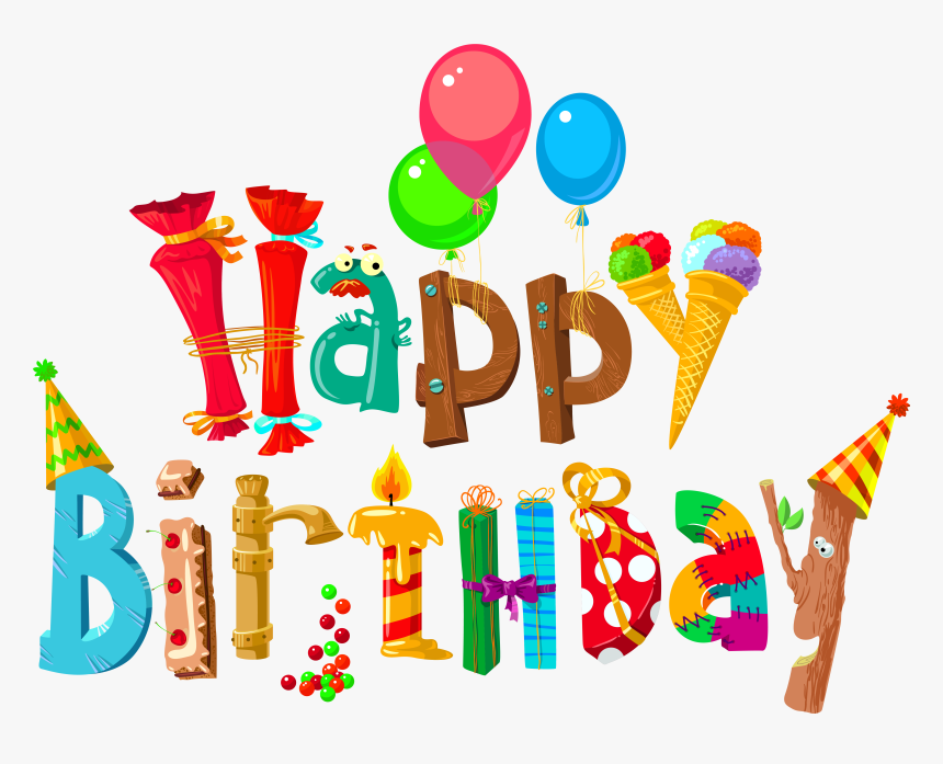 Birthday Cake Wish Clip Art - Free Printable Happy Birthday, HD Png