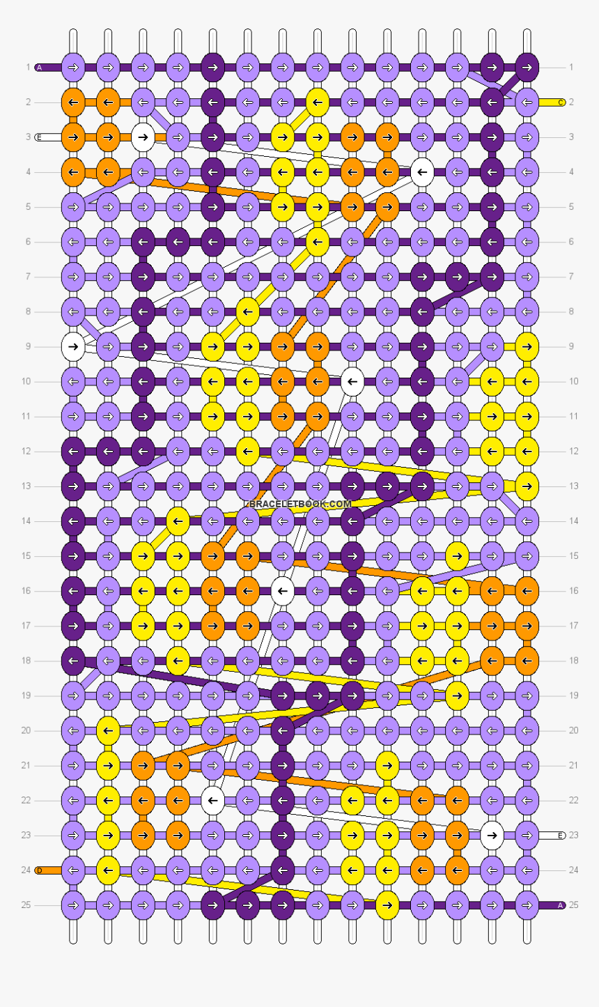 Alpha Pattern - Flower Alpha Bracelet Pattern, HD Png Download, Free Download