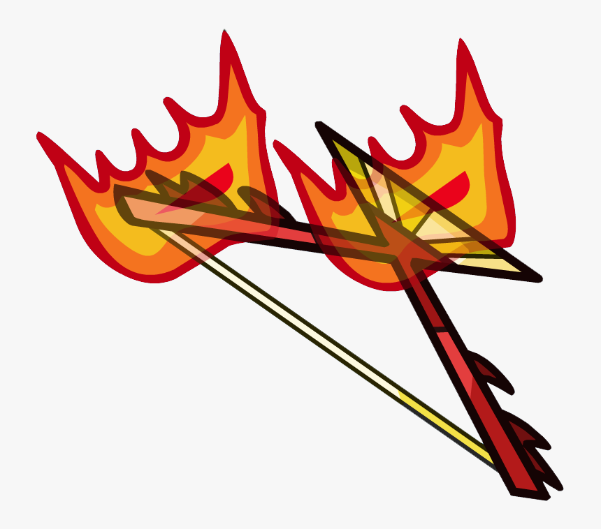 Flaming Bow Helmet Heroes Wiki Fandom Powered - Needle Bow In Helmet Heroes, HD Png Download, Free Download