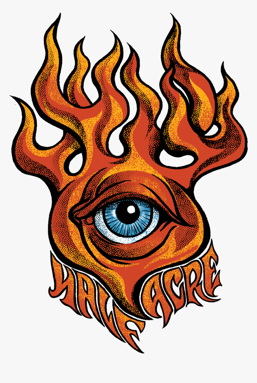 Flaming Eye Shirt - Illustration, HD Png Download, Free Download