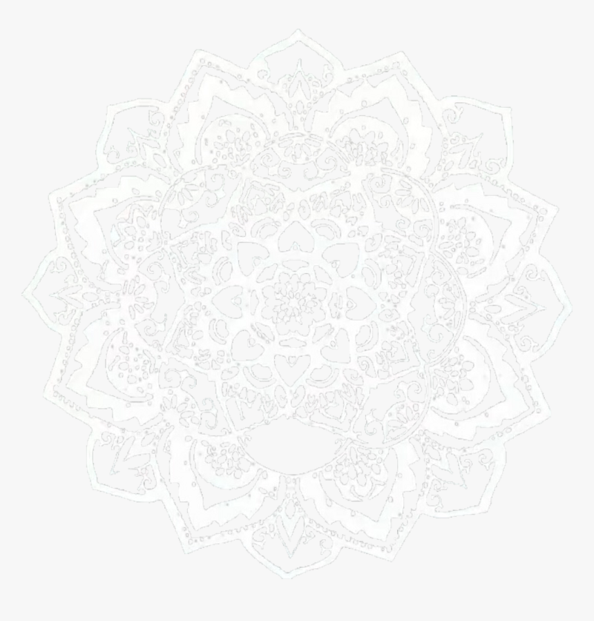 Mandala Overlay Mandalaoverlay Zentangle Overlays Edith - Desktop High Resolution Ipad Mandala, HD Png Download, Free Download