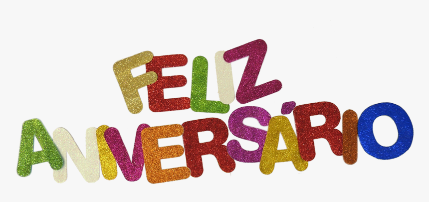 Feliz Aniversario Letras Png - Feliz Aniversario Png Glitter, Transparent Png, Free Download