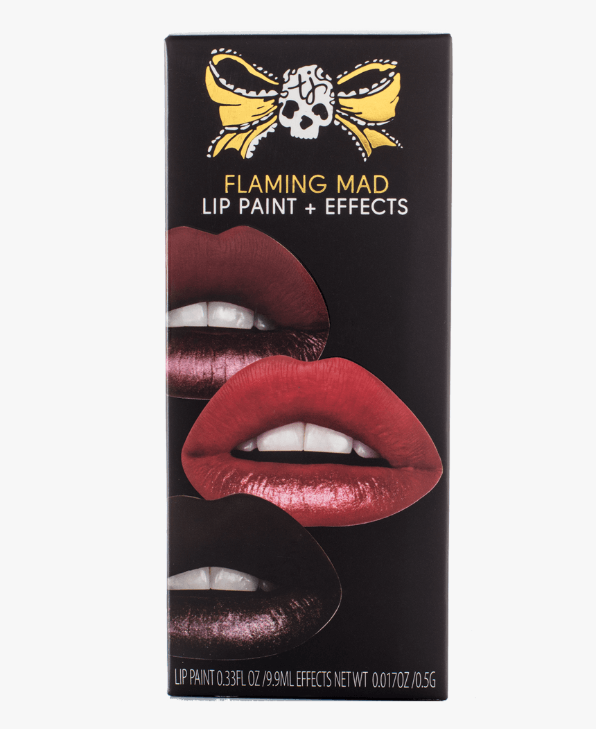 Tattoo Junkee Flaming Mad Red Lip Paints Kit - Lip Gloss, HD Png Download, Free Download