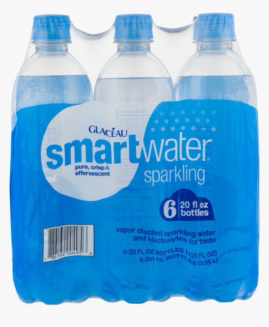 Glaceau Smart Water 6 Pack, HD Png Download, Free Download