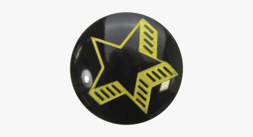 Polyester Button Star Shank - Emblem, HD Png Download, Free Download